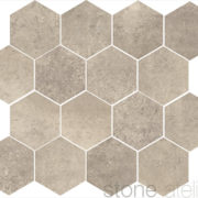210.551.00000.005 _ darsa beige sechseck mosaik _ feinsteinzeug keramik fliesen platten _ beige