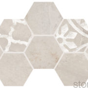 210.569.00000.003 _ kalao beige nat hexagon 6eck _ feinsteinzeug keramik fliesen platten _ beige ivory