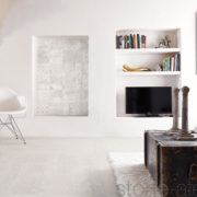 210.577.00000.000 _ gaya white impr III _ feinsteinzeug keramik fliesen platten _ white ivory weiss