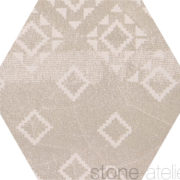 210.578.00000.003 _ gaya beige hexagon 6eck I _ feinsteinzeug keramik fliesen platten _ beige