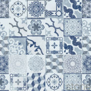 211.116.00000.001 _ Lobos Dekor 21.6×21.6 _ feinsteinzeug keramik fliesen platten _ dekor cementine blue blau