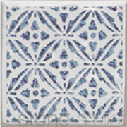 211.347.00000.005 _ Ninigo Blue Dekor 10×10 _ feinsteinzeug keramik fliesen platten _ klassische optik blue blau