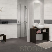 211.359.00000.000 _Saint White Classic Impr II _ steingut keramik fliesen platten _ weiss white