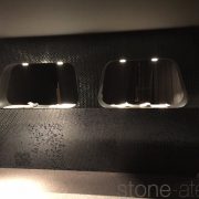 211.995.00000.000 _ Mendol Black Impr II _ feinsteinzeug keramik fliesen platten _ mosaik black schwarz
