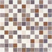 211.956.00000.000 _ Indah Grey Impr I _ feinsteinzeug keramik fliesen platten _ mosaik grey grau