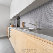 211.968.00000.000 _ Iton hexagon Impr I _ feinsteinzeug keramik fliesen platten _ mosaik hexagon weiss-schwarz mix